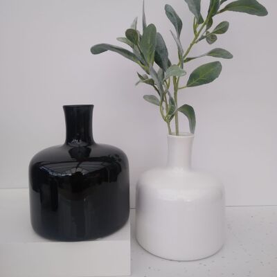 Vase Riley Noir , Noir , SKU500