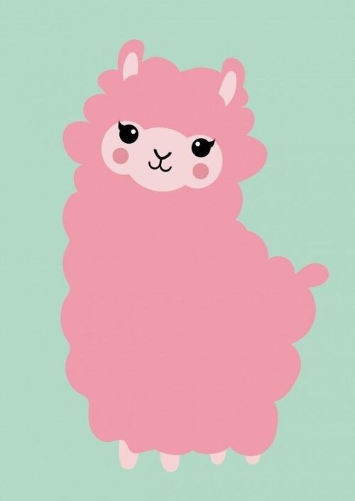 Alpaca pink