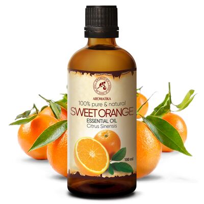 Aceite Esencial de Naranja Dulce 100 ml