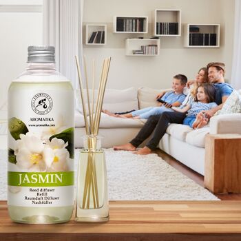 Recharge roseau diffuseur Jasmin 500 ml 4