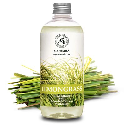 Refill reed diffuser Lemongrass 500 ml