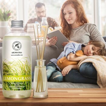 Recharge diffuseur à roseaux Citronnelle 500 ml 3