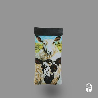 Snap Glasses Case Sheep