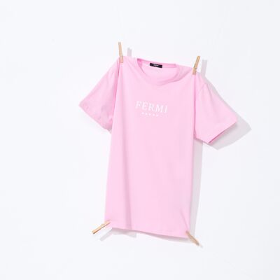 Fermi pink dots unisex t-shirt
