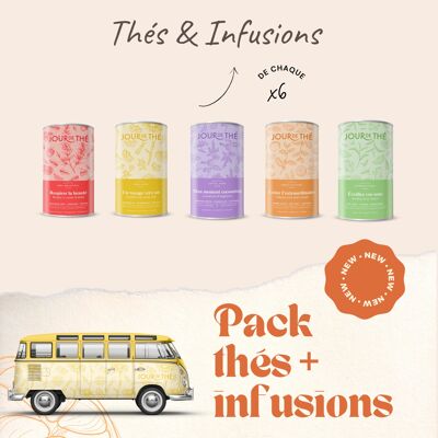 Pack teas & infusions