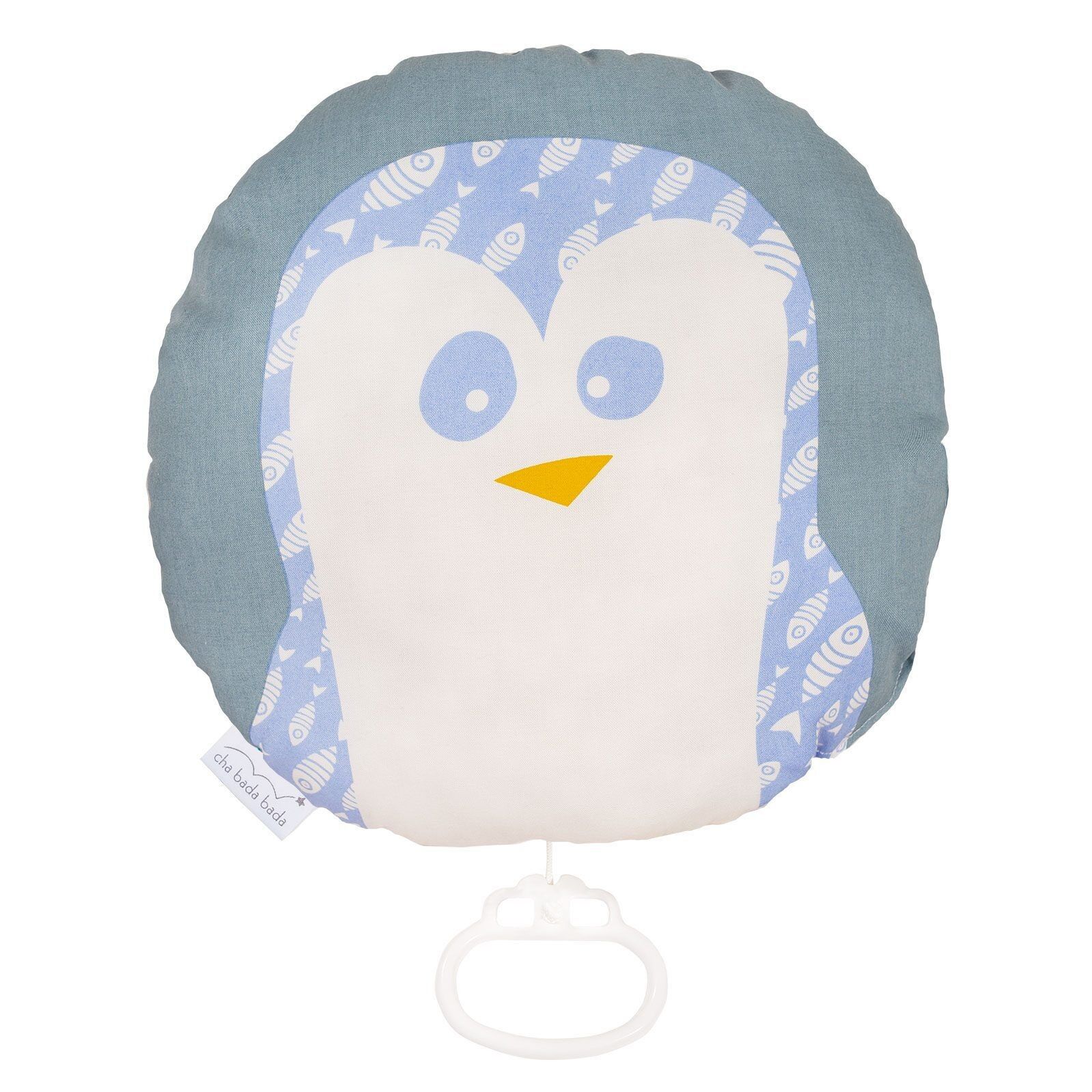 Carillon in cotone biologico Kurt the Penguin - Melodia vincente di Mistral