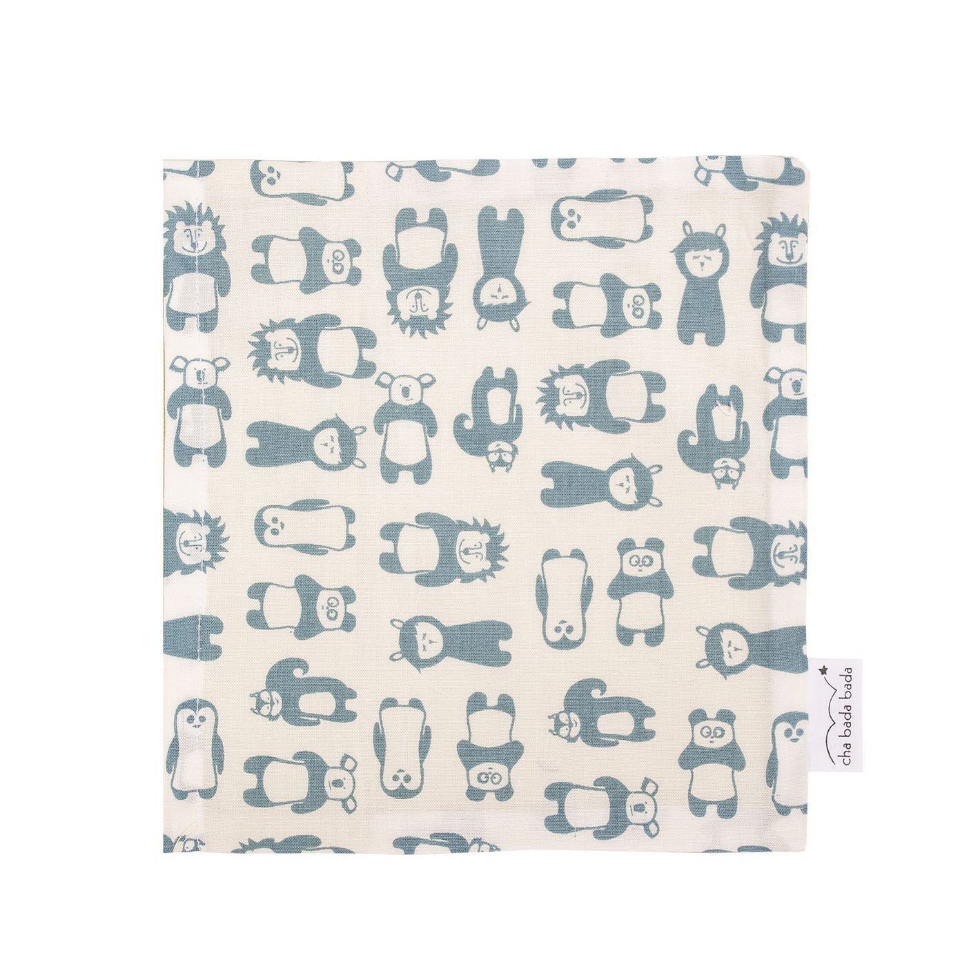 Bolsa de agua caliente seca Totem de algodón orgánico y semillas de lino