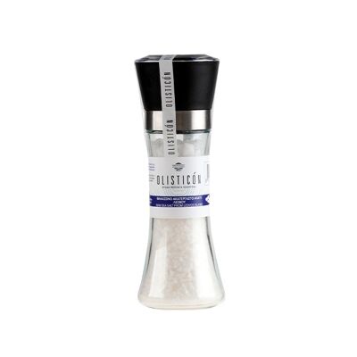 Natural sea salt of lesvos greece -grinder