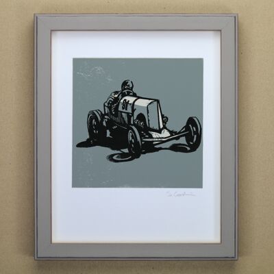 Edwardian Racing Car Art Print (IC-P-Edwardian-Hillclimb)