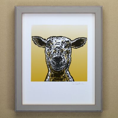 Impression d'art de moutons (IC-P-Sheep)