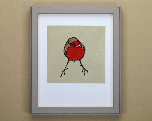 Robin Garden Bird Art Print (IC-P-Robin)