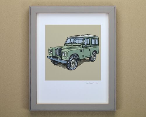 Land Rover Art Print (IC-P-Land-Rover)