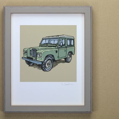 Land Rover Art Print (IC-P-Land-Rover)