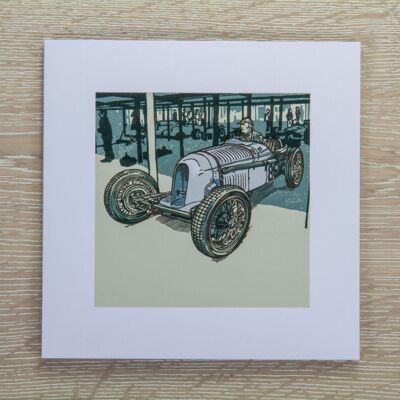Old Racing Car Greetings Card - Gn Gypsy Special (IC-GNGypsy)