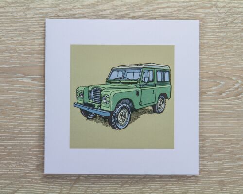 Land Rover Greetings Card (IC-LandRover)
