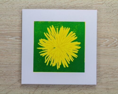 Dandelion Flower Greetings Card (IC-Dandelion)