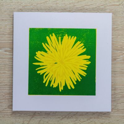Dandelion Flower Greetings Card (IC-Dandelion)