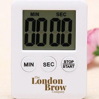 London Brow Lamination Digital Timer