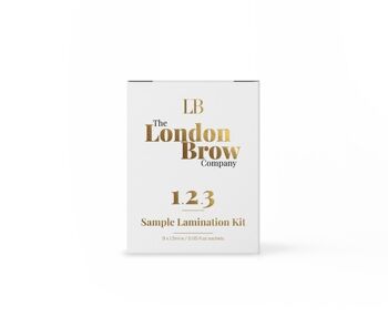 London Brow Pro - Kit d'échantillons de laminage des sourcils - Professionnel 1