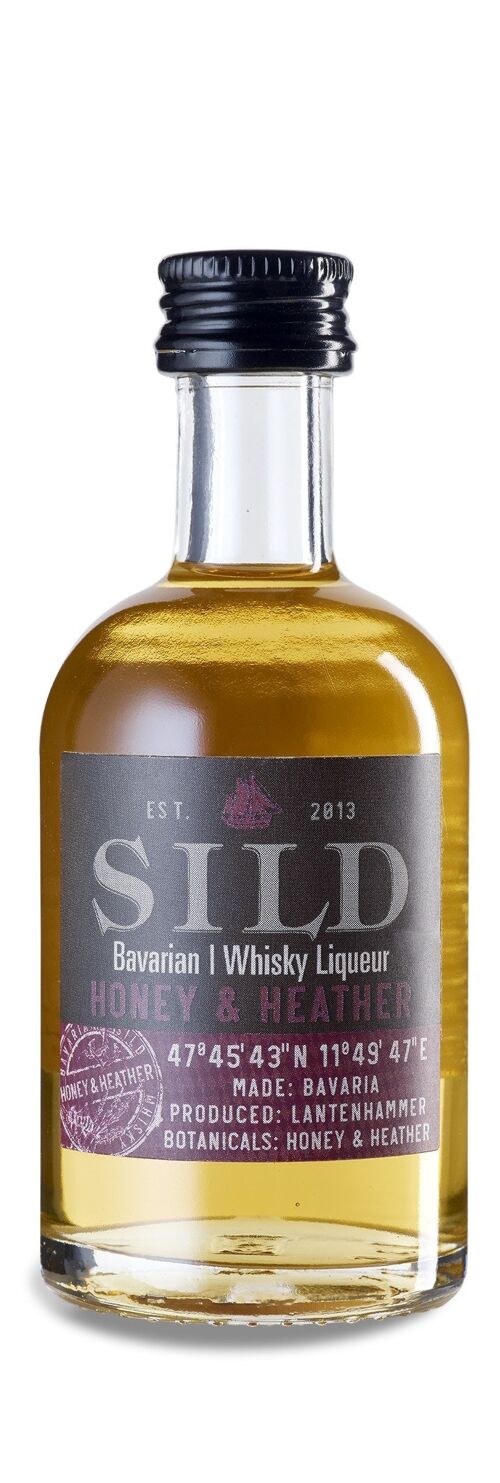 SILD Bavarian Whisky Liqueur Honey & Heather 32% 50 ml