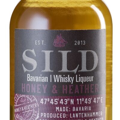 SILD Bavarian Whisky Liqueur Honey & Heather 32% 50 ml