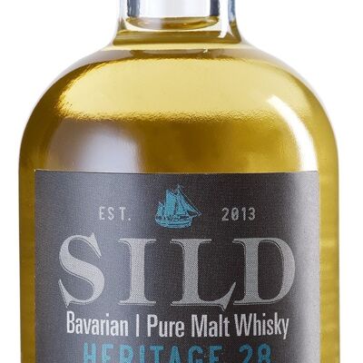 SILD Bavarian Pure Malt Whiskey HERITAGE 28 with 42% 50 ml