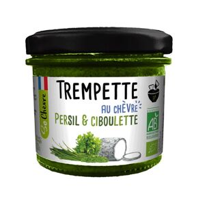 Trempette au chevre affiné persil & ciboulette