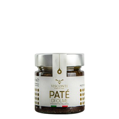Black Olive Paté without preservatives or dyes 200 gr