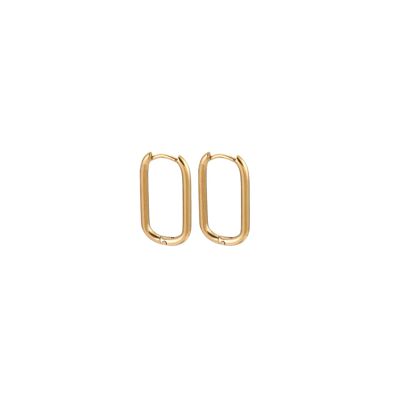Earrings Oval - Gold