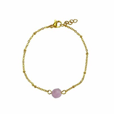 Bracelet Chalcedony - Gold