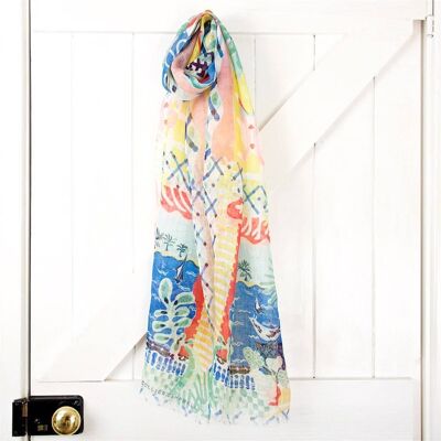 Biarritz Linen Scarf