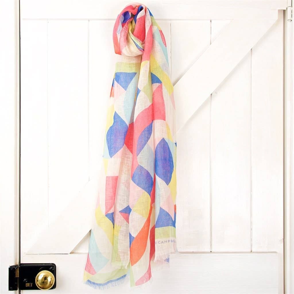 Savoy Pop Leinenschal