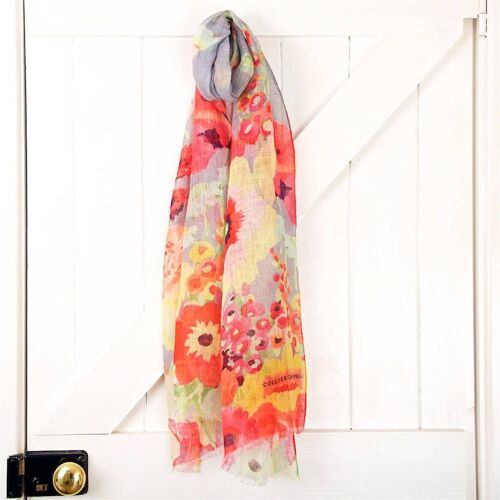 Secret Garden Linen Scarf