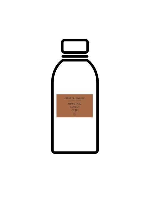 Recharge pour diffuseur 200 ml Armagnac -Safran -Cuir