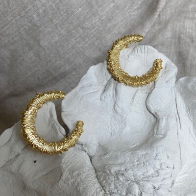 Stupendous earrings | Gold