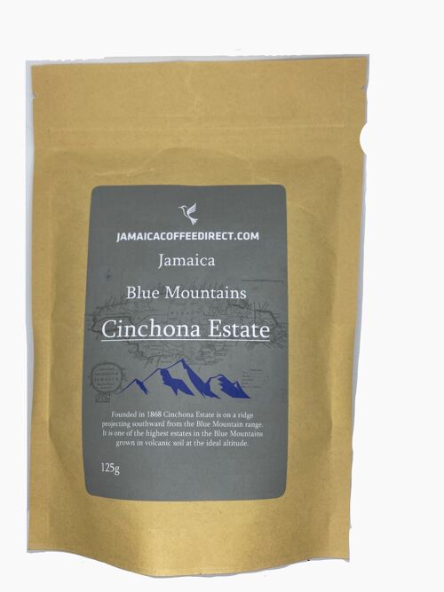 Café en grains Jamaique Blue Mountain 125g