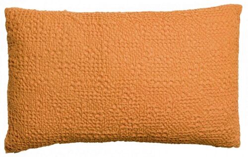 Coussin stonewashed Tana Moutarde 40 x 65