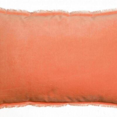 Plain cushion Fara Goyave 40 x 65