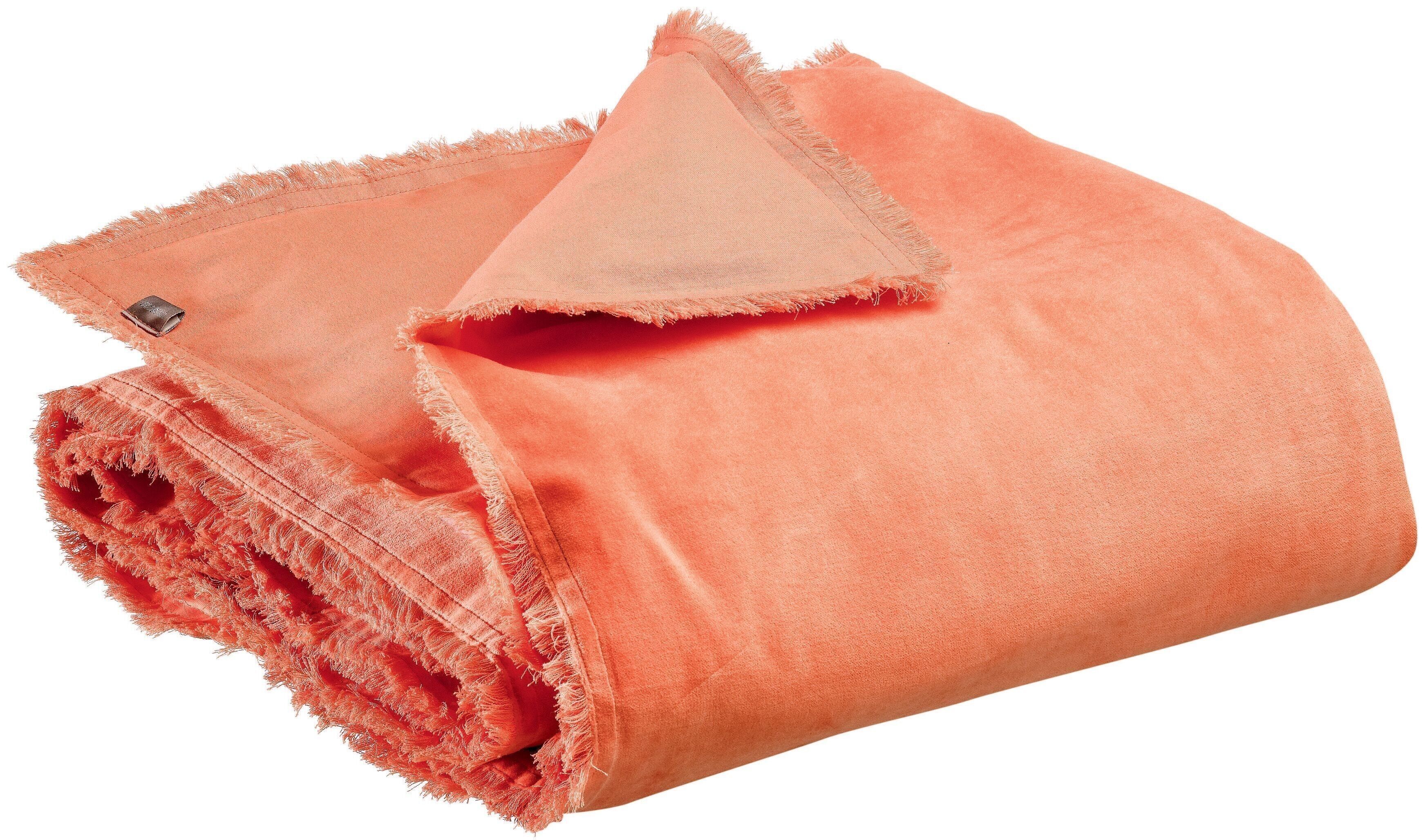 Edredón liso Fara Goyave 85 x 200