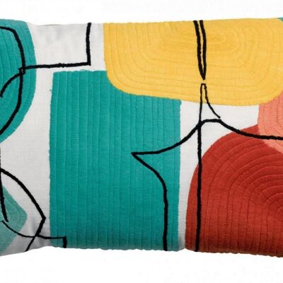 Multico embroidered Romane cushion 40 x 65