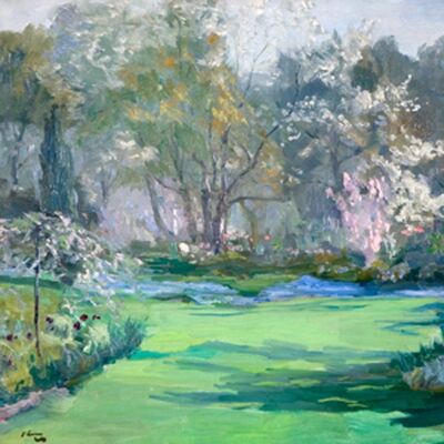 Spring The Garden Villa Sylvia ~ John Lavery