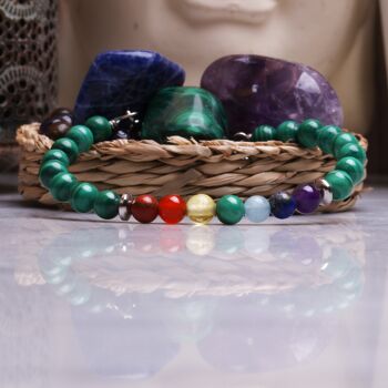 Bracelet STILIVITA 7 CHAKRAS "ANAHATA" 1