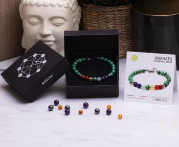 Bracelet STILIVITA 7 CHAKRAS "ANAHATA" 4