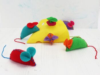 Mouse House Craft Kit - Buttonbag - Créez vos propres objets artisanaux pour enfants 2