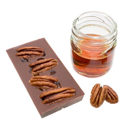 Raw Chocolate Pecans & Canadian Maple Syrup Bar (approx 40g)