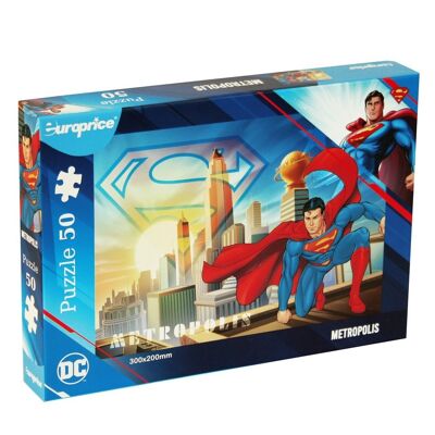 Puzzle 50 Teile Superman - Metropolis