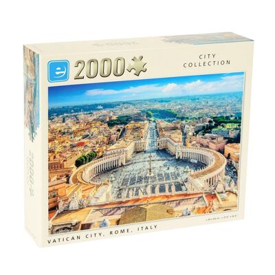 Puzzle 2000 pezzi Cidade do Vaticano, Italia