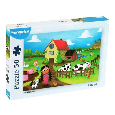 Puzzle 50 Peças Farm