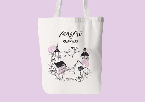 Tote Bag Madrid en Primavera