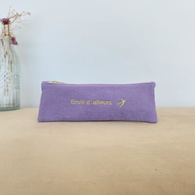 Nat pencil case - Lilac